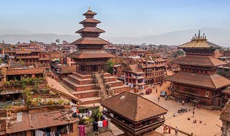 Kathmandu Valley in Nepal