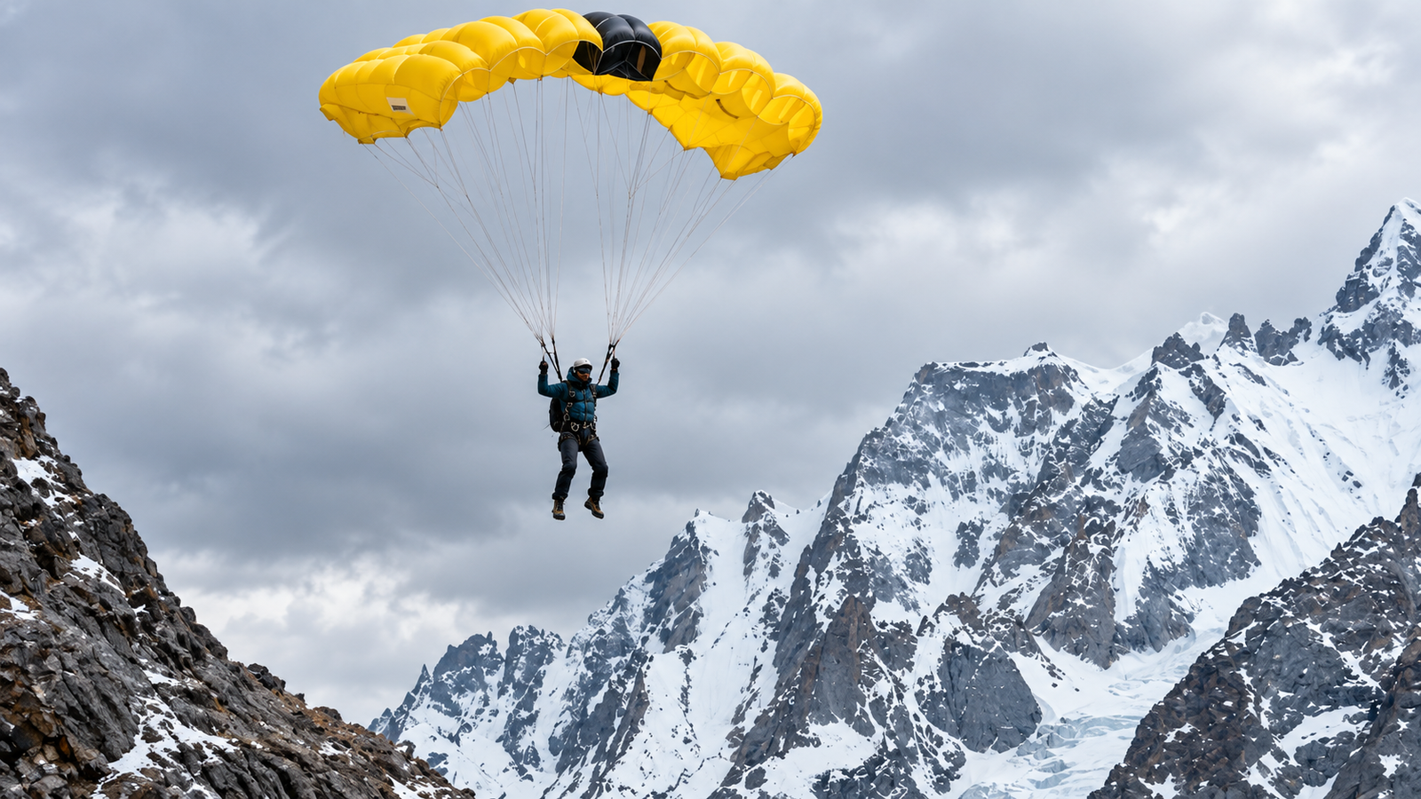 Paragliding in Chitral, Pakistan