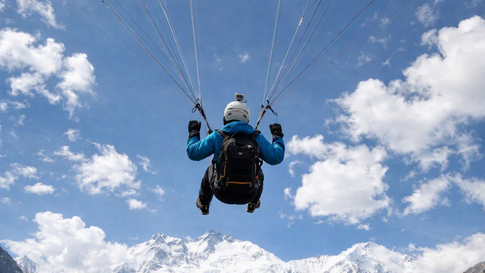 Paragliding at Fairy Meadows, Pakistan